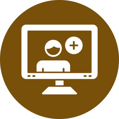 dizüstü bilgisayar simgesi, vektör illüstrasyonu