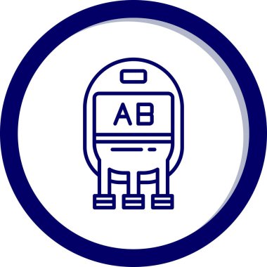 bus simgesi vektör illüstrasyonu