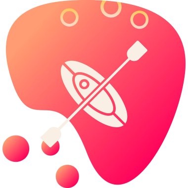 Oyun tasarımı için bir arkaplanın vektör illüstrasyonu