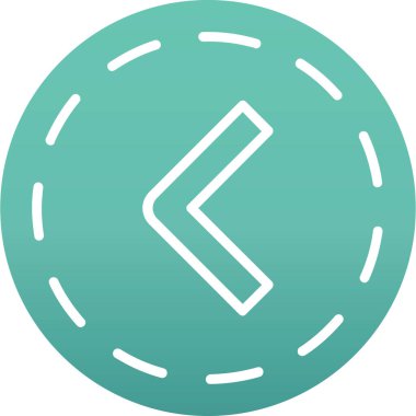 ok yönü sağ simgesi - taslak biçimi