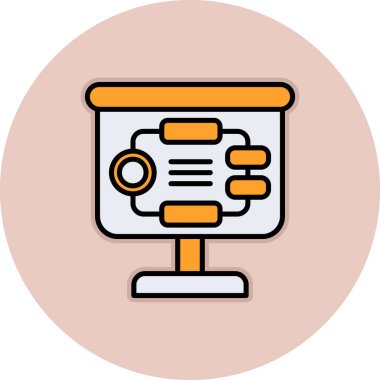 seo modern simgesinin vektör illüstrasyonu