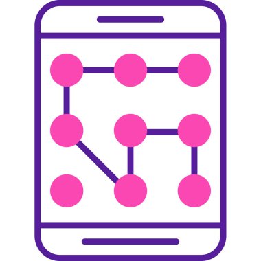 Cep telefonu. Basit resimleme