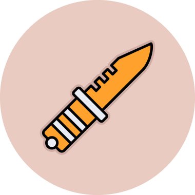 vektör kalem simgesi, basit illüstrasyon