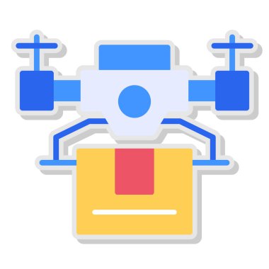 İHA. Web simgesi basit illüstrasyon