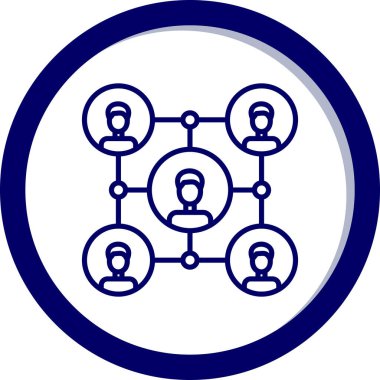 İş adamlarının vektör illüstrasyonu