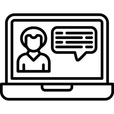 Çevrimiçi konferans. Basit tasarım