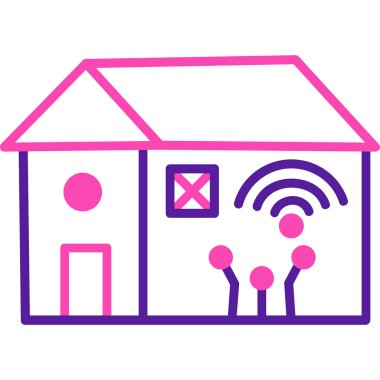 wifi sinyal vektör illüstrasyonu