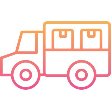 Araba kamyonu. Basit tasarım