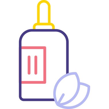 şişe web vektörü basit illüstrasyon