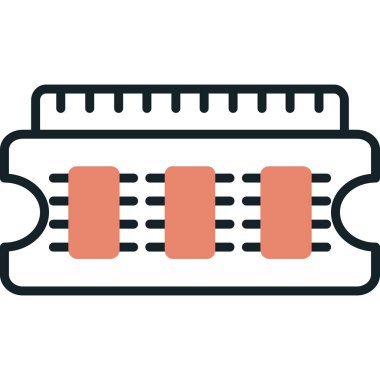 Geliştirme için web simgesi, programlamanın gelişimi için vektör illüstrasyonu.