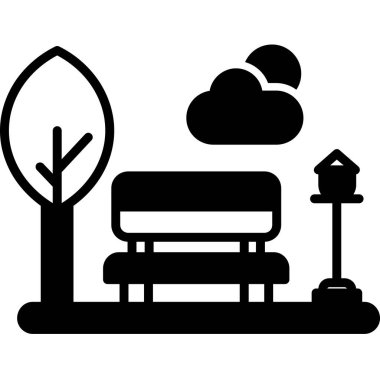 Bir evin vektör illüstrasyonu