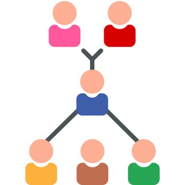 insanlar simge vektör illüstrasyonu