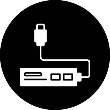 kablo simge vektör çizim