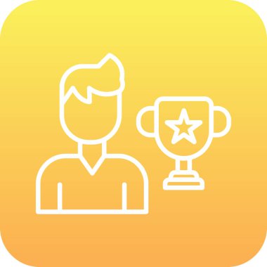 Yıldız simgesinin vektör illüstrasyonu