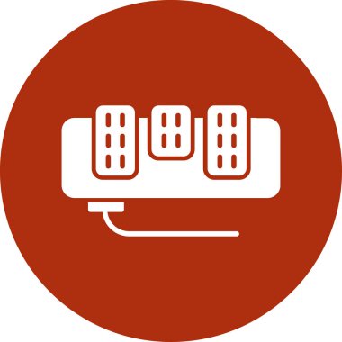 Vektör illüstrasyonu, simge ögesi arkaplanı