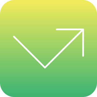 ok simgesi, vektör illüstrasyon tasarımı