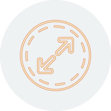 Modern oto tamir simgesinin vektör illüstrasyonu