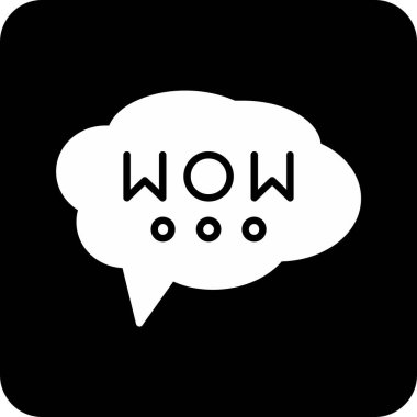 konuşma kabarcığı vektör çizimi