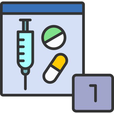 tıbbi ve sağlık vektörü simgesi