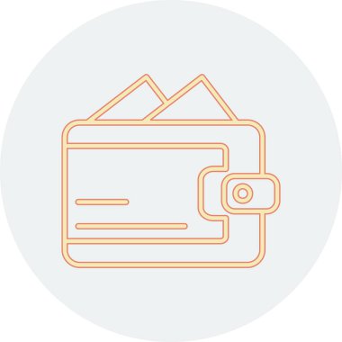 Kredi kartı simgesinin vektör çizimi