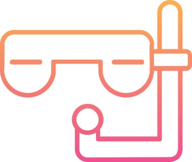 vektör boru simgesi çizimi