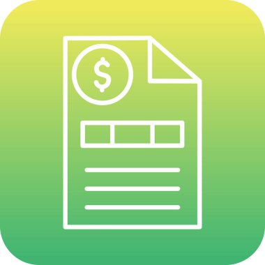 Vektör Doları simge tasarlamak