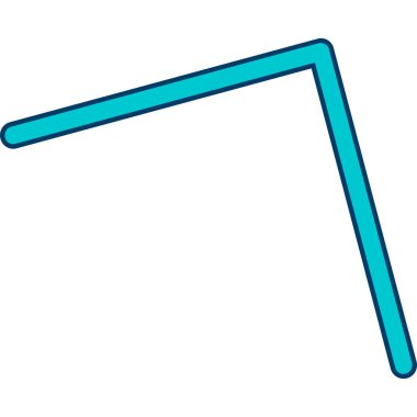 ok simgesi vektör illüstrasyonu