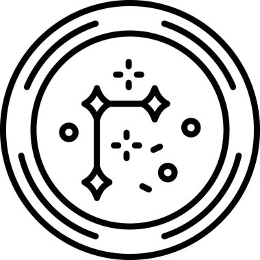 Para simgesi, vektör illüstrasyonu