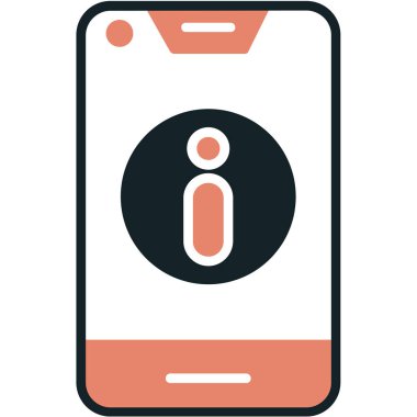 cep telefonu ikonu vektör illüstrasyonu