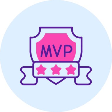 Madalya. Web simgesi basit illüstrasyon