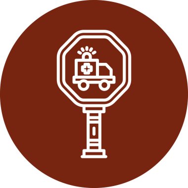 vektör tren istasyonu simgesi