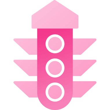 termometre web simgesi basit illüstrasyon