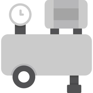 dağıtım simgesi, basit vektör illüstrasyonu