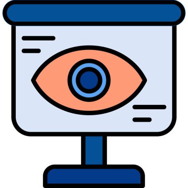 Göz tarama göz simgesi