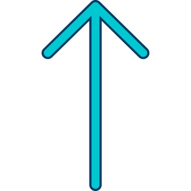 ok simgesi vektör illüstrasyonu