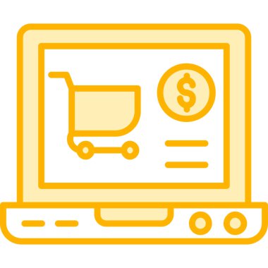 alışveriş arabalı bilgisayar