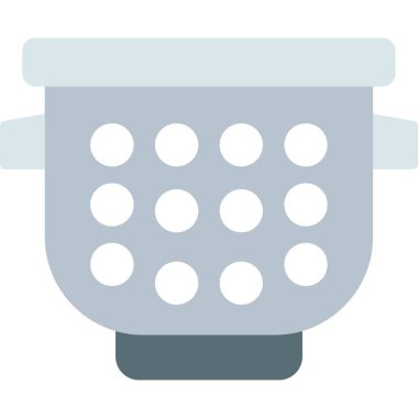 Mutfak gereçleri düz vektör simgesi