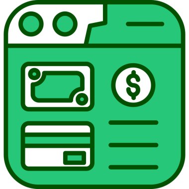 nakit dolar simgesi, modern tasarım illüstrasyonu