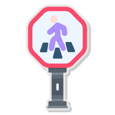 Trafik ışıkları renk ikonu vektör illüstrasyonu