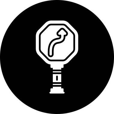 Vektör lambası ico, vektör illüstrasyonu