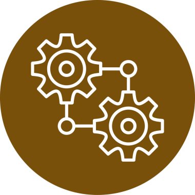 Vektör dişli simge tasarlamak