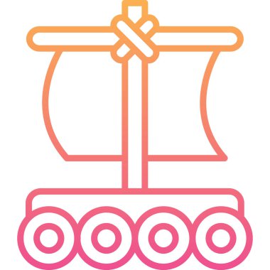 Yılbaşı ağacı. Basit tasarım