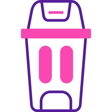 İç bakalım. Web simgesi basit illüstrasyon