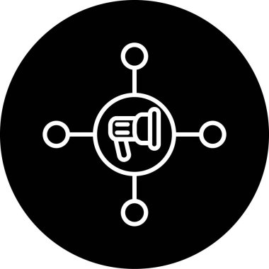 seo modern simgesinin vektör illüstrasyonu