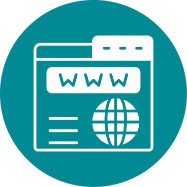 www simgesi, vektör illüstrasyonu