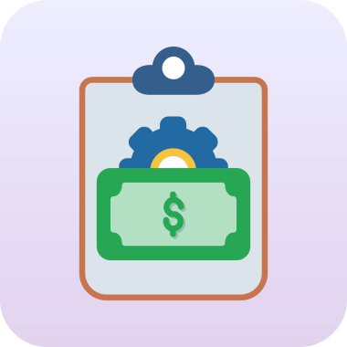 Doları vektör simge işareti simge vektör çizim kişisel ve ticari kullanım için..