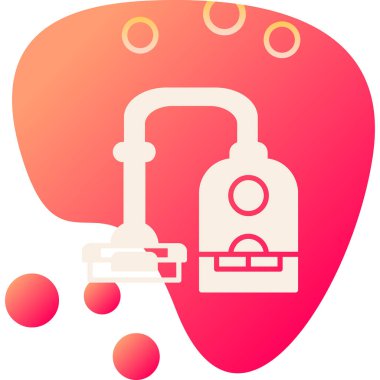 Kırmızı arkaplanın vektör illüstrasyonu