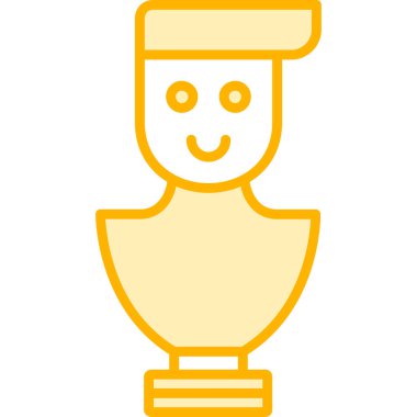 kupa ikonu vektör illüstrasyonu