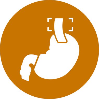 Kemikli bir insan kafasının vektör çizimi