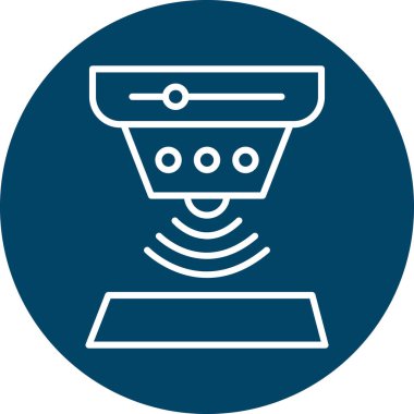 Bir b eksikliği simgesinin vektör çizimi